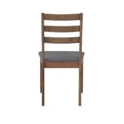 Beliani Eetkamerset MODESTO - Donkere Houtkleur Rubberhout -Beliani 0b82fda8662945aba0eaebd0cfc326a4