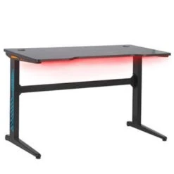 Beliani Game Bureau DORAN - Zwart Mdf