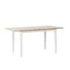 Beliani Verlengbare Tafel HOUSTON - Lichte Houtkleur Rubberhout 2 Beliani Verlengbare Tafel HOUSTON - Lichte Houtkleur Rubberhout -Beliani 1000001599