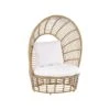 Beliani Fauteuil LIDO - Beige Rotan 1 Beliani Fauteuil LIDO - Beige Rotan -Beliani 1000014195