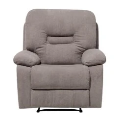 Beliani Fauteuil BERGEN - Beige Polyester