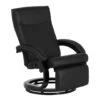 Beliani TV-fauteuil MIGHT - Zwart Kunstleer -Beliani 1000027737
