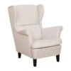 Beliani Oorfauteuil ABSON - Beige Polyester -Beliani 1000027803