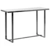 Beliani Consoletafel PLANO - Wit Veiligheidsglas 2 Beliani Consoletafel PLANO - Wit Veiligheidsglas -Beliani 1000057477