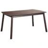 Beliani Eettafel ELBA - Donkere Houtkleur Mdf -Beliani 1000079989