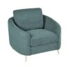 Beliani Fauteuil TROSA - Groen Polyester -Beliani 1000095333