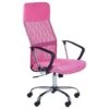 Beliani Bureaustoel DESIGN - Roze Mesh -Beliani 1000096178