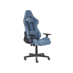 Beliani Gamestoel WARRIOR - Blauw Polyester