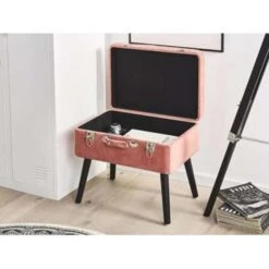 Beliani Hocker MALLARD - Roze Corduroy 4 Beliani Hocker MALLARD - Roze Corduroy -Beliani 11007f976a594cbdbae4a24e65e5cf31