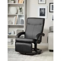 Beliani TV-fauteuil MIGHT - Zwart Kunstleer -Beliani 113b06265e424186b2094e85299e8786