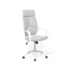 Beliani Bureaustoel DELIGHT - Grijs Polyester -Beliani 1214057090