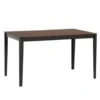 Beliani Eettafel CEDAR - Donkere Houtkleur Mdf -Beliani 1216677038