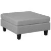 Beliani Ottomaan FEVIK - Grijs Polyester -Beliani 1310256990