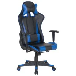 Beliani 19 Beliani Bureaustoel GAMER - Zwart Kunstleer