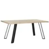 Beliani Eettafel GRAHAM - Lichte Houtkleur Mdf 1 Beliani Eettafel GRAHAM - Lichte Houtkleur Mdf -Beliani 1482102962