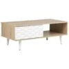 Beliani Salontafel SWANSEA - Lichte Houtkleur Spaanplaat -Beliani 1494097706