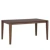 Beliani Eettafel LOTTIE - Donkere Houtkleur Mdf -Beliani 1505775234