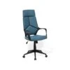 Beliani Bureaustoel DELIGHT - Blauw Polyester -Beliani 1512885790