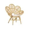 Beliani Fauteuil FLORENTINE - Beige Rotan -Beliani 1563316624