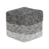 Beliani Poef HIRRI - Grijs Katoen -Beliani 1691283706