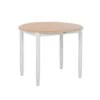 Beliani Eettafel OMAHA - Lichte Houtkleur Rubberhout -Beliani 1827185985