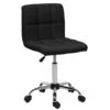 Beliani Bureaustoel MARION - Zwart Polyester -Beliani 1831602404