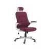 Beliani Bureaustoel PREMIER - Rood Mesh -Beliani 1908671789