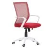 Beliani Bureaustoel RELIEF - Rood Mesh -Beliani 1997056210