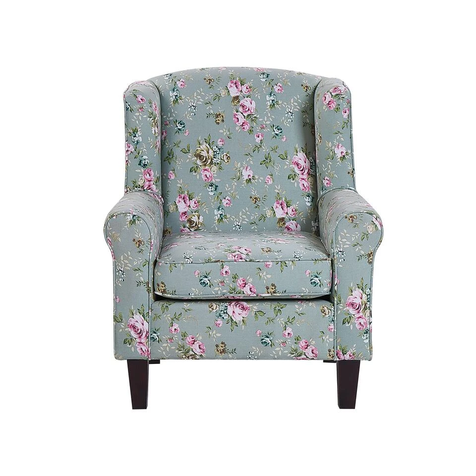 Beliani Fauteuil HAMAR - Groen Katoen, Polyester Beliani Fauteuil HAMAR - Groen Katoen, Polyester -Beliani 1a0bd39d635a4ce2be45930cf53bb5ea