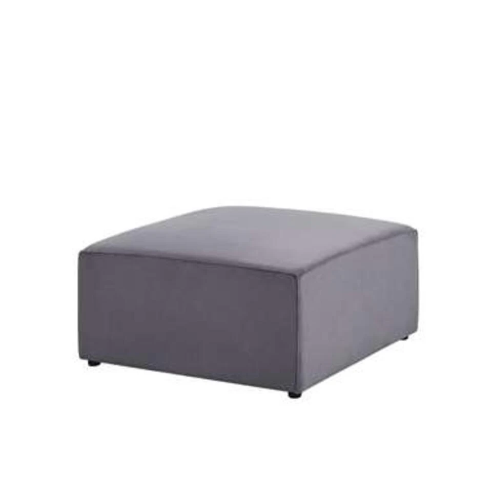 Beliani Ottomaan LEMVIG - Grijs Corduroy Beliani Ottomaan LEMVIG - Grijs Corduroy -Beliani 1bab4f7f326c42aeaa34ef7d005bcd4b