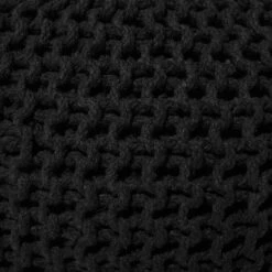 Beliani Poef CONRAD - Zwart Katoen 4 Beliani Poef CONRAD - Zwart Katoen -Beliani 1cd6c8af4de54d9cabcca58d6308d525