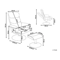 Beliani Massagestoel LEGEND - Grijs Kunstleer 4 Beliani Massagestoel LEGEND - Grijs Kunstleer -Beliani 1cf39a5a39344aa292aab54ba75f1a90