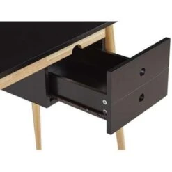 Beliani Bureau EBEME - Zwart Mdf -Beliani 2303907fb5694a899817f9a6ce9ed4f7