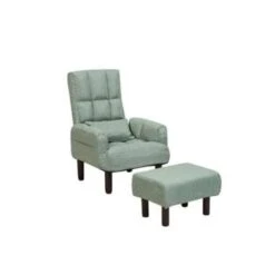 Beliani Fauteuil OLAND - Groen Polyester 4 Beliani Fauteuil OLAND - Groen Polyester -Beliani 2a870325bd684159b72063c672b05bf3