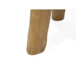 Beliani Bijzettafel KELSEY - Lichte Houtkleur Teakhout -Beliani 2a9099263fc449368261cd9cd69b661d