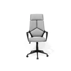Beliani Bureaustoel DELIGHT - Zwart Polyester -Beliani 2d6696ba0e4245a18692ed1c4cbb9430