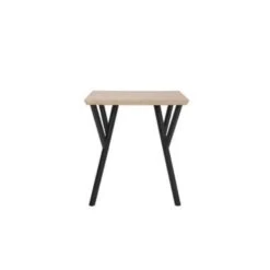 Beliani Eettafel BRAVO - Lichte Houtkleur Mdf -Beliani 30e9708521604624b025c51920f6598d