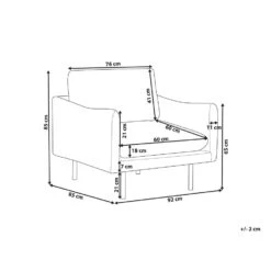Beliani Fauteuil VINTERBRO - Groen Fluweel -Beliani 3388dacb48364d0fa6777f7818b5e300 2