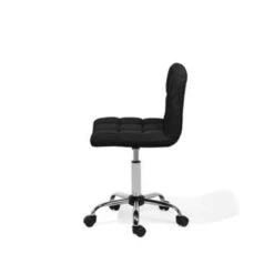 Beliani Bureaustoel MARION - Zwart Polyester -Beliani 3fecd4a4191c4eb5a898430c1a56ebee