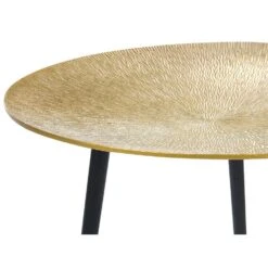 Beliani Bijzettafel WAIPU - Goud Aluminium -Beliani 444b7021530b48128599dc9f11fed6ca