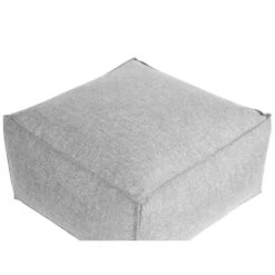Beliani Poef MUKKI - Grijs Polyester -Beliani 47516041b0574450ba5ccddfeabf5847