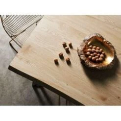 Beliani Eettafel GRAHAM - Lichte Houtkleur Mdf -Beliani 48b2430bc2f24dd6bf7ad802436c3906