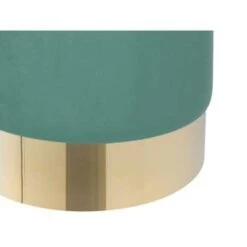 Beliani Poef SOPHIA - Groen Fluweel -Beliani 4e0537f6db294668921416ccf470361e