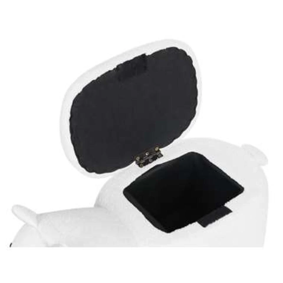 Beliani Dierenhocker ALPACA - Wit Polyester, Katoen Beliani Dierenhocker ALPACA - Wit Polyester, Katoen -Beliani 4f8ca7f5a70f4a57ad33eea8e5690608