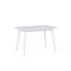 Beliani Verlengbare Tafel SANFORD - Wit Mdf -Beliani 62d0446af87c4c99943d47c36940a708