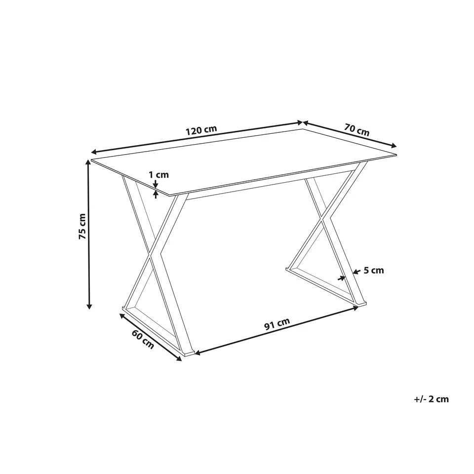 Beliani Eettafel ATTICA - Wit Veiligheidsglas Beliani Eettafel ATTICA - Wit Veiligheidsglas -Beliani 65ff189cf49b4fd49c99ace3a87283ef