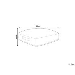 Beliani Poef TEMARA - Multicolor Katoen -Beliani 6a966296892849118563791bb720a023 2