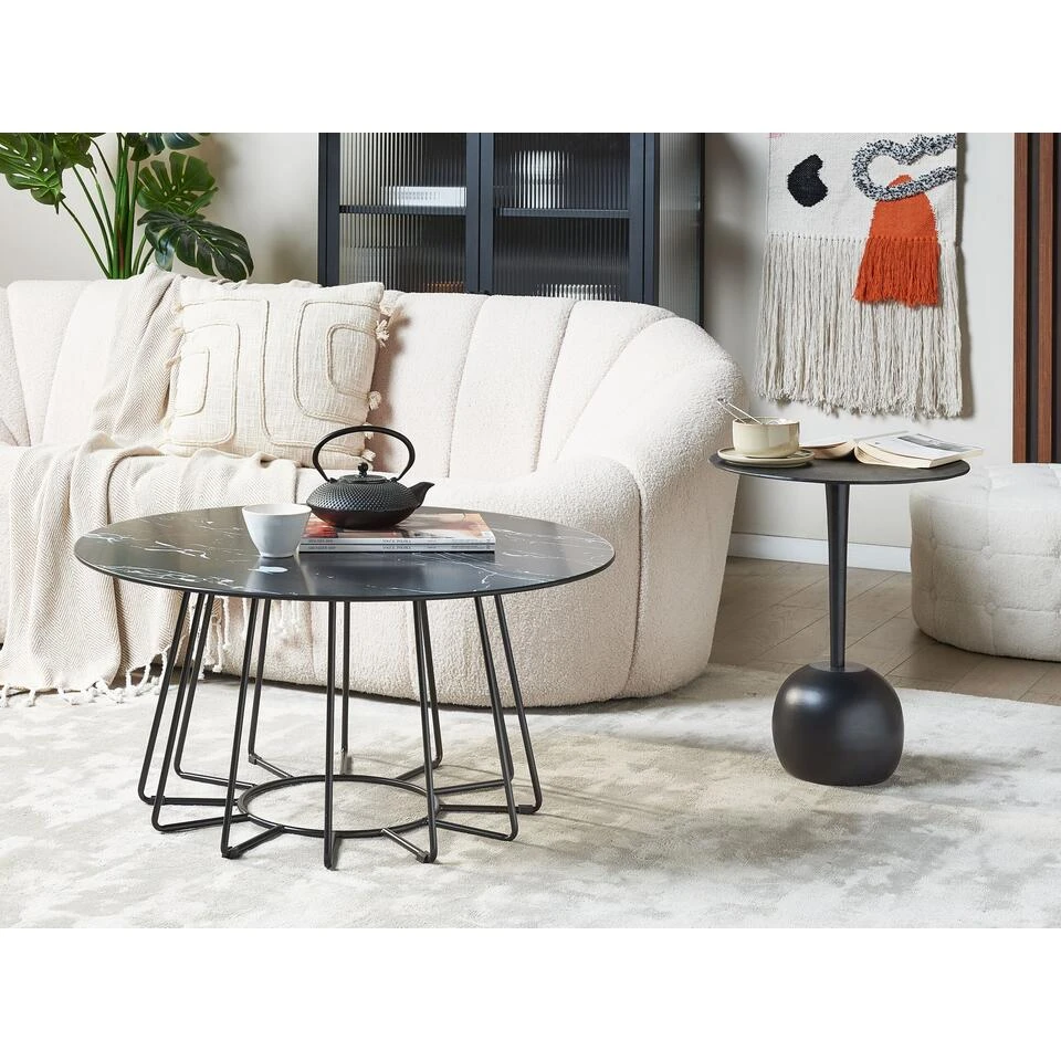 Beliani Salontafel BERNIE - Zwart Veiligheidsglas Beliani Salontafel BERNIE - Zwart Veiligheidsglas -Beliani 6ce04d6abc2346888bcbc6d7858bed61