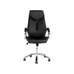 Beliani Bureaustoel FORMULA - Zwart Kunstleer -Beliani 719a4e30d65142ebb07f50ee71f601b6