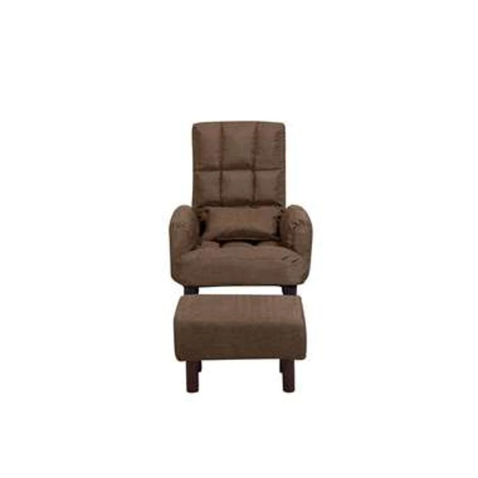 Beliani Fauteuil OLAND - Bruin Polyester Beliani Fauteuil OLAND - Bruin Polyester -Beliani 77555debb2ae4eff9f2c53294806a98f